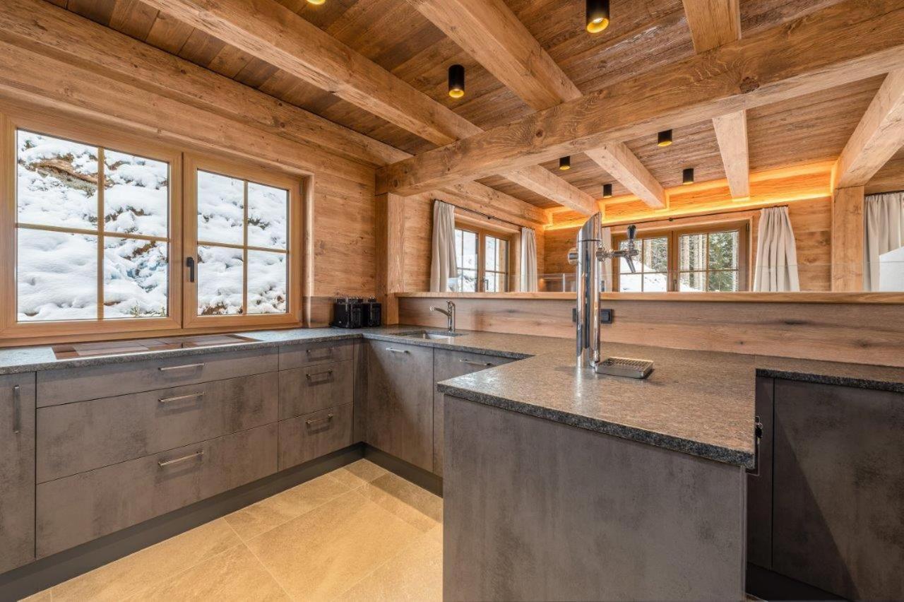Poolchalet Dachsteinblick Pruggern Exteriér fotografie