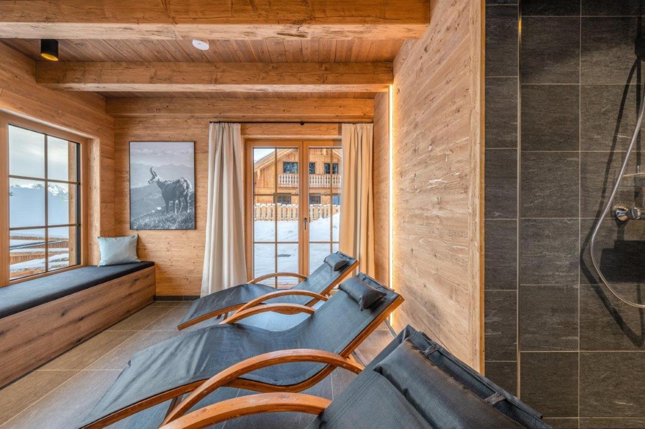 Poolchalet Dachsteinblick Pruggern Exteriér fotografie