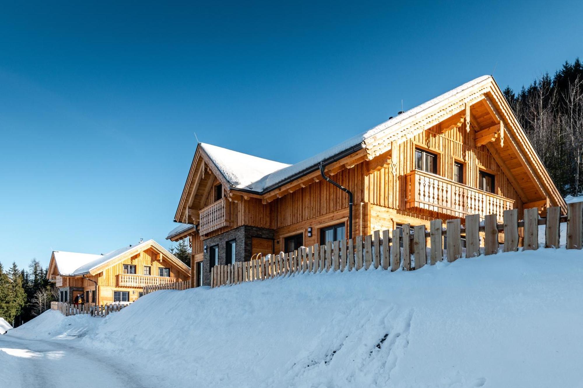 Poolchalet Dachsteinblick Pruggern Exteriér fotografie