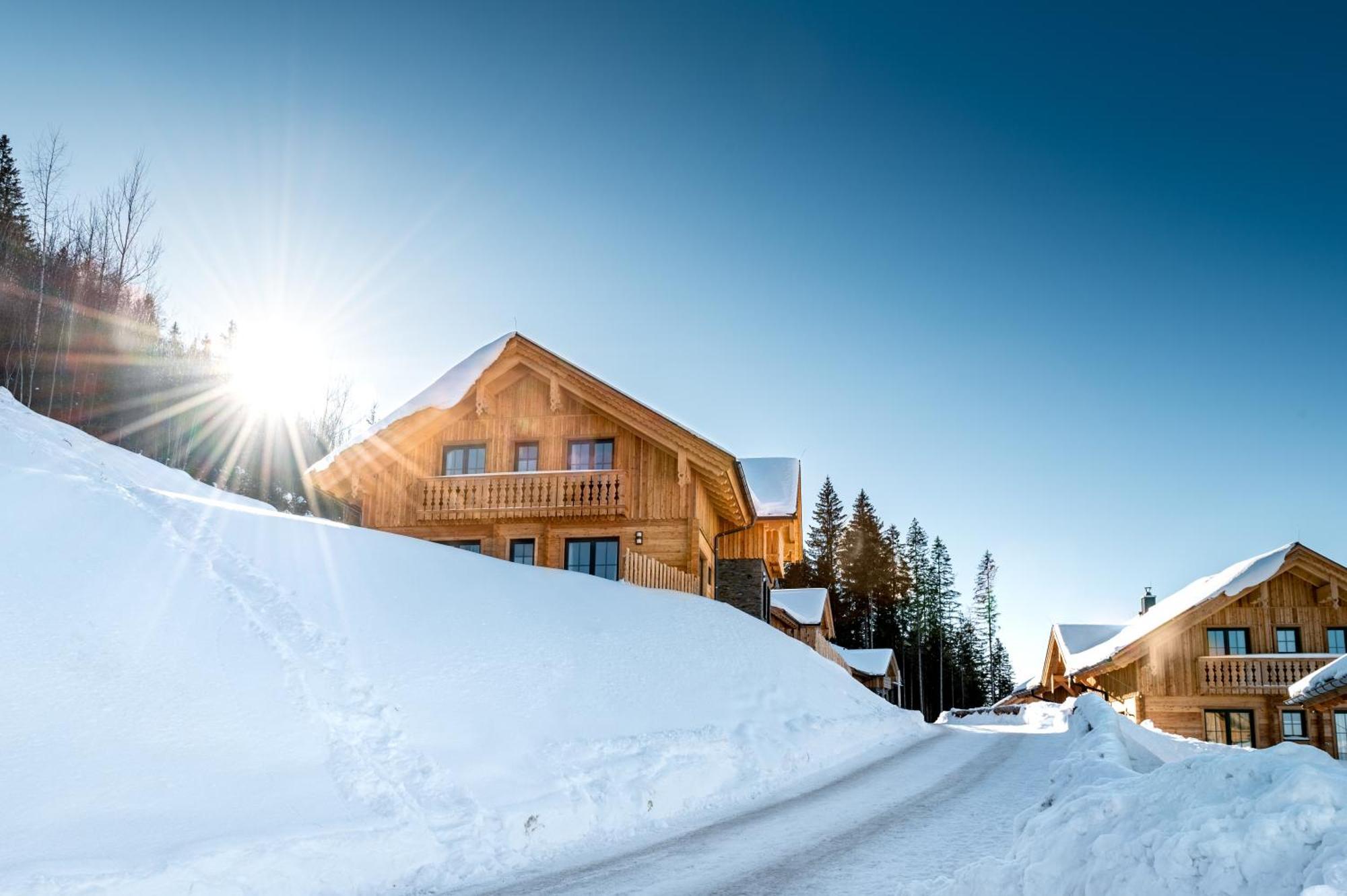 Poolchalet Dachsteinblick Pruggern Exteriér fotografie