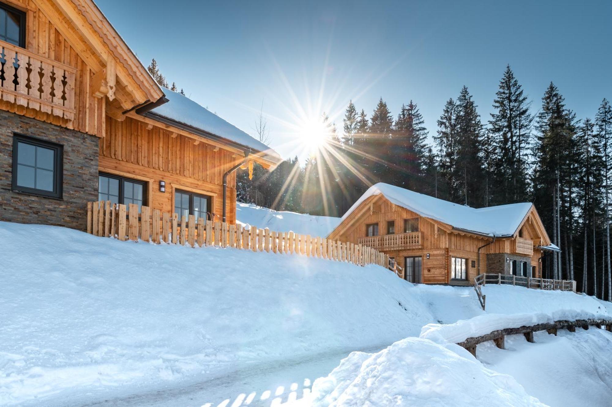 Poolchalet Dachsteinblick Pruggern Exteriér fotografie
